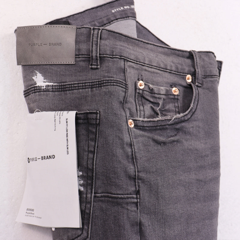 Purple Jeans Grey