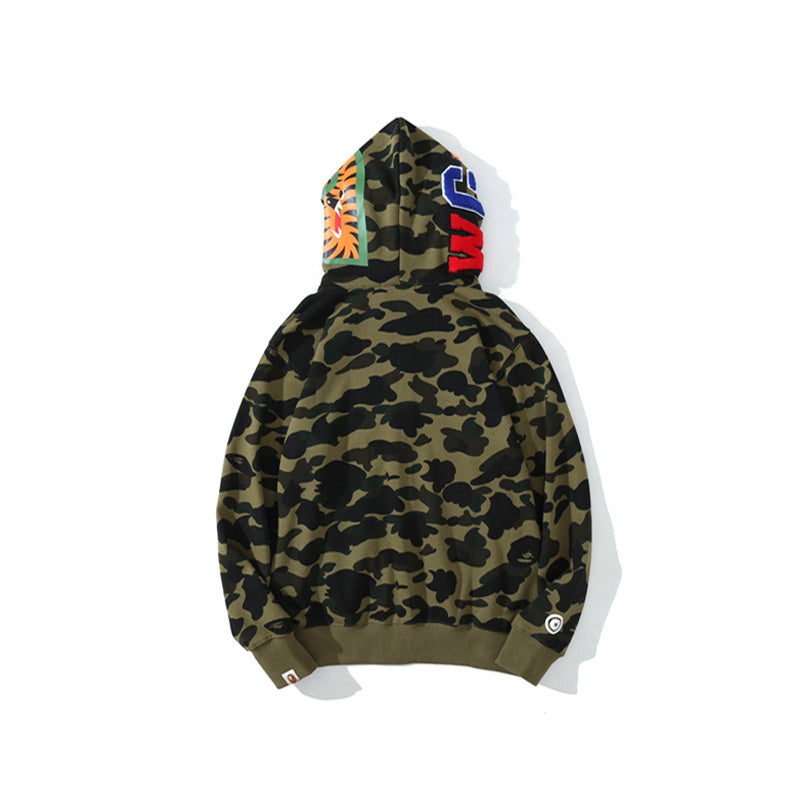 Bape Camo Zip Up