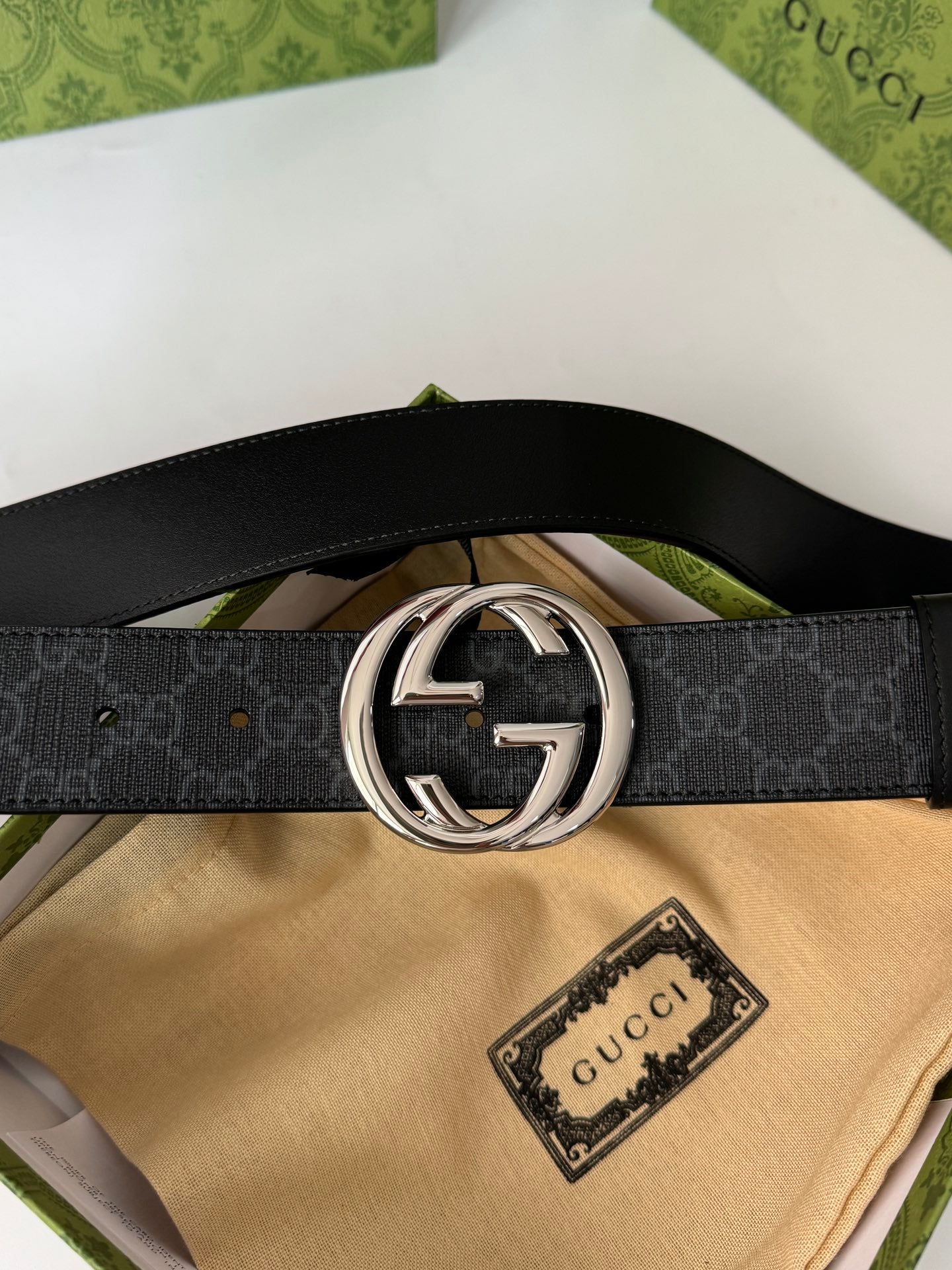 Gucc i Belt Black