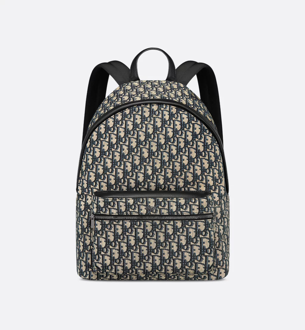 D ior Oblique Backpack Beige